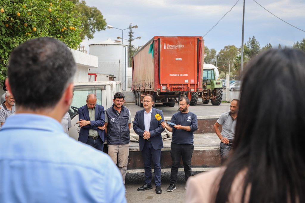 Cumhuriyetçi Türk Partisi Genel Sekreteri Şahali ve bazı milletvekilleri Binboğa Yem’e ziyarette bulundu. – BRTK