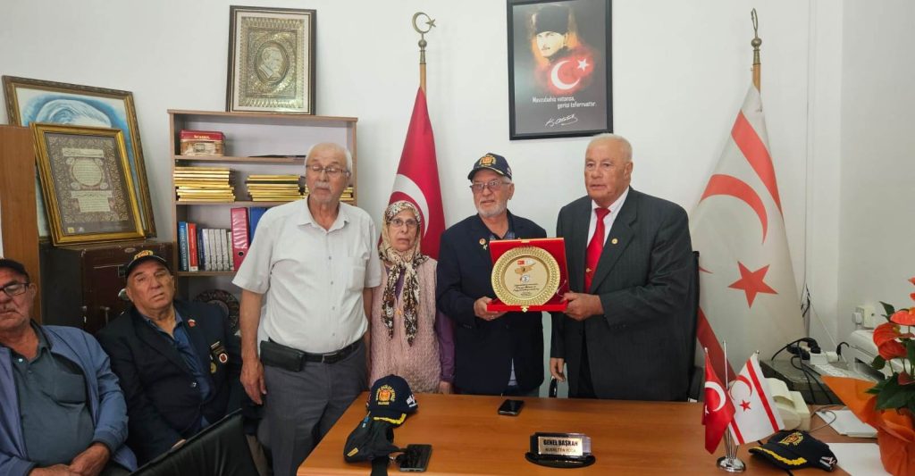 TC Muharip Gaziler Derneği Balıkesir Şubesi KTBK Gaziler Derneği Gazimağusa Şubesi’ndeydi – BRTK