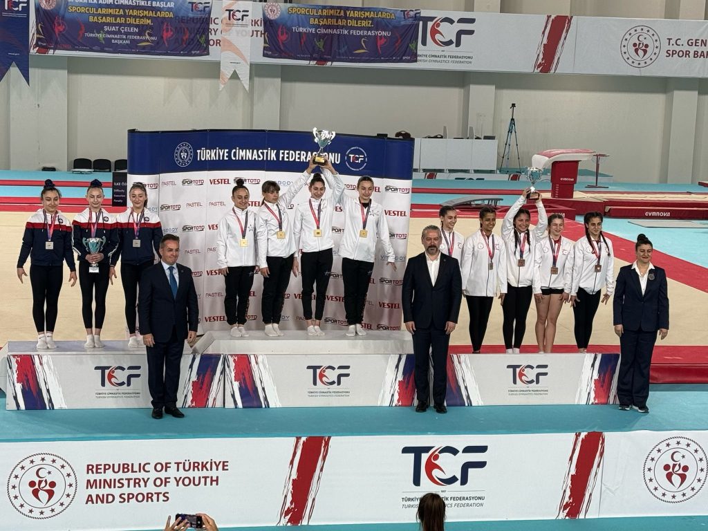 Artistik Cimnastik’te üçüncülük – BRTK