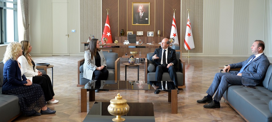 Cumhurbaşkanı Tatar, Atatürk Meslek Lisesi yönetimini kabul etti – BRTK