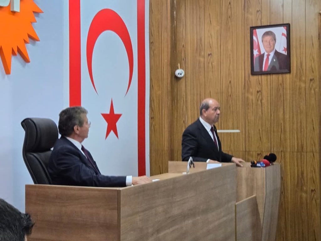 UBP Parti Meclisi, Ersin Tatar’ı destekleme kararı aldı – BRTK