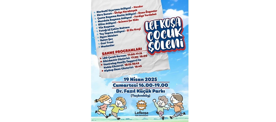 Lefkoşa’da cumartesi günü “Çocuk Şöleni” var – BRTK