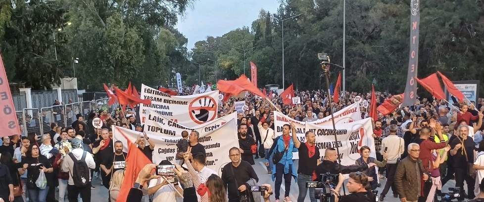 KTÖS ve KTOEÖS, 40 örgütün desteğiyle eylem düzenledi – BRTK