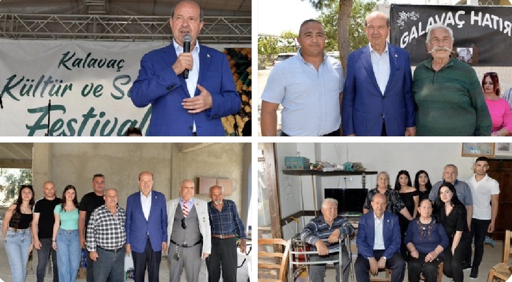 Cumhurbaşkanı Ersin Tatar, Kalavaç Kültür ve Sanat Festivali’ne katıldı – BRTK