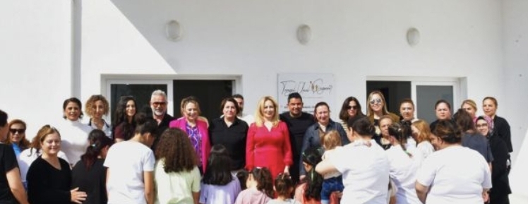 Cumhurbaşkanı Ersin Tatar’ın eşi Sibel Tatar, Tangül Ünal Çağıner Vakfı Sevgi Evleri’ni ziyaret etti – BRTK