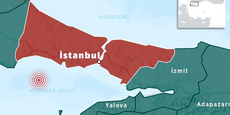 İstanbul’da bir saatte 8 deprem – BRTK