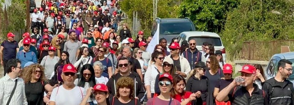 KAV’ın 22. Orkide Yürüyüşü “Kansere karşı ben de yürüyorum” sloganıyla Lefke’de yapıldı – BRTK