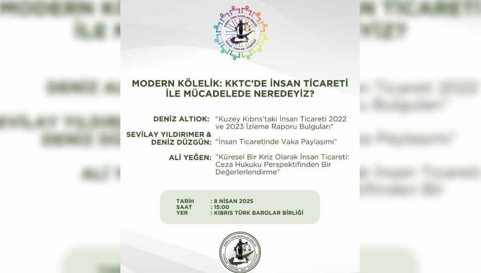 KKTC’de İnsan Ticareti ile Mücadelede Neredeyiz” paneli düzenleniyor – BRTK
