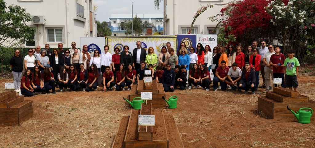 Yeşil Okullar Projesi kapsamında İskele’de “Toplum Bahçeleri” oluşturuldu – BRTK