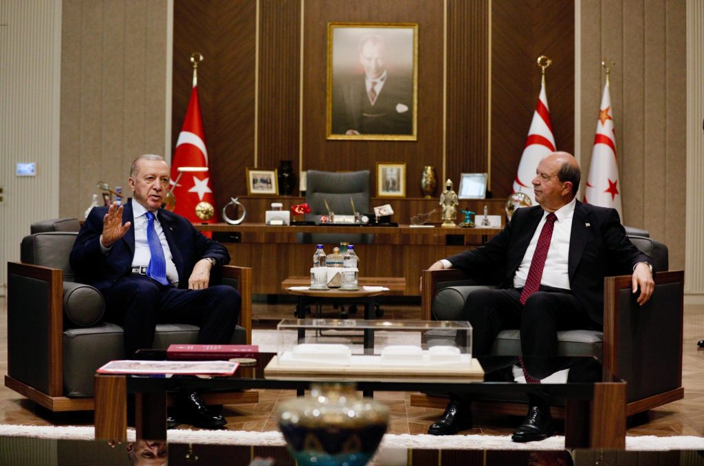 Erdoğan ve Tatar, Cumhurbaşkanlığı’nda bir araya geldi – BRTK