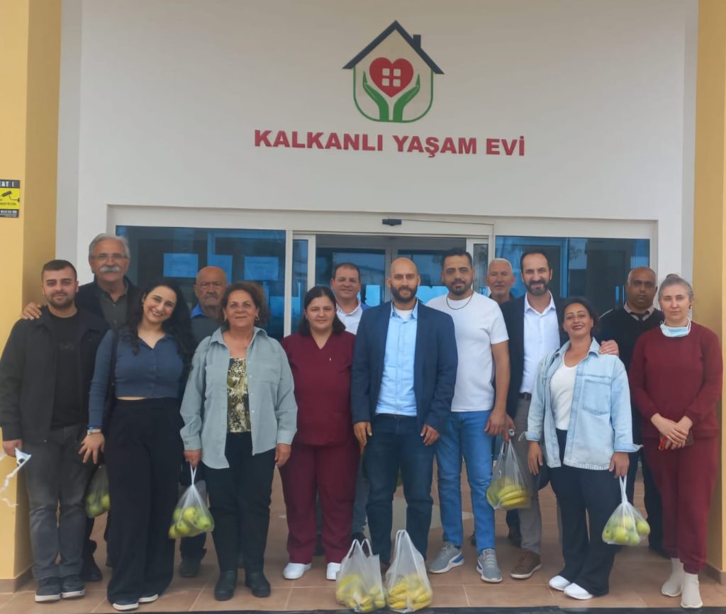 CTP Güzelyurt İlçesi’nden Kalkanlı Yaşam Evi’ne ziyaret – BRTK
