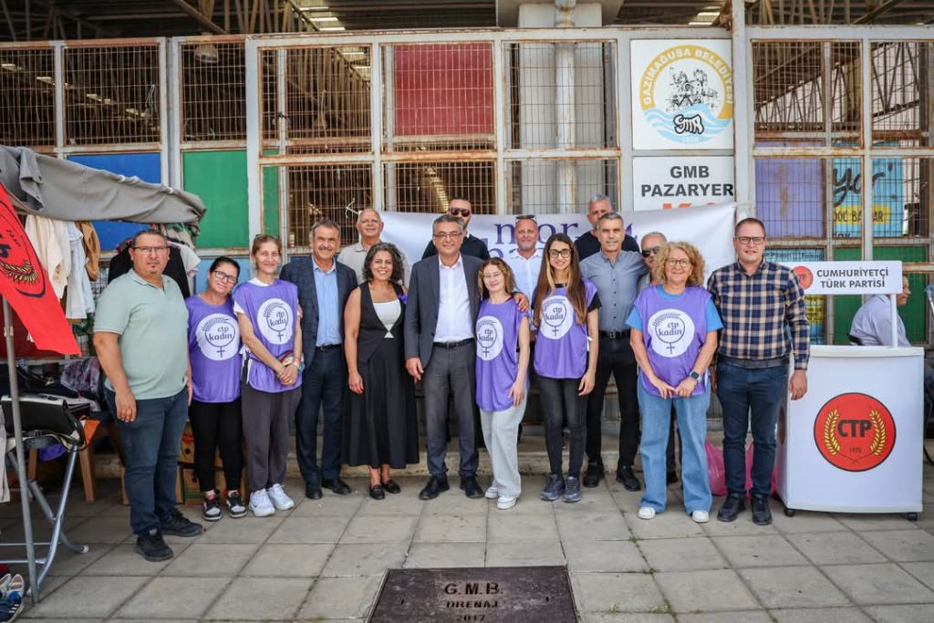 CTP’li kadınlar hem dayanışma gösterdi hem imza topladı – BRTK