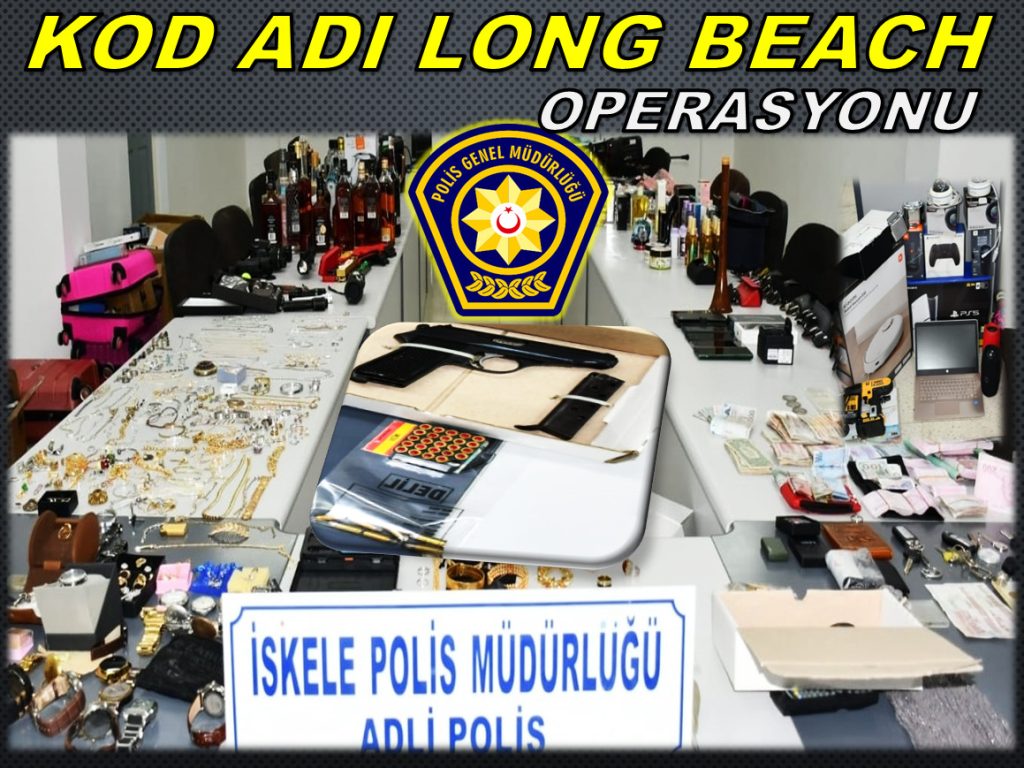 İskele’de polis operasyonu… Çalınan eşyalar tespit edildi, teşhis için çağrı yapıldı – BRTK