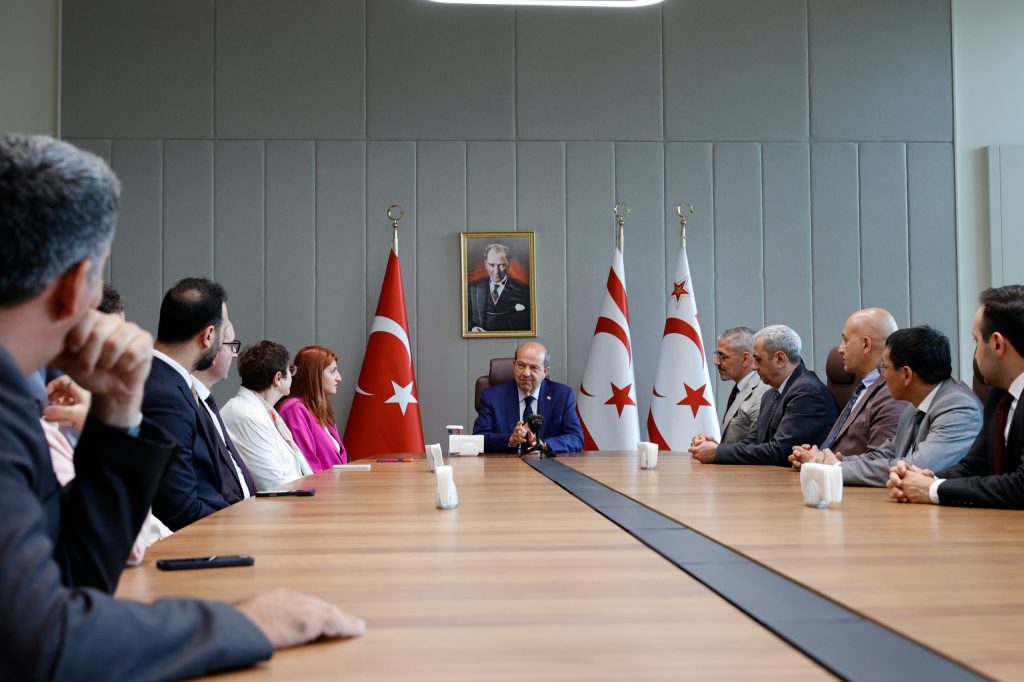 Cumhurbaşkanı Tatar, Türk Dünyası düşünce kuruluşlarını kabul etti – BRTK