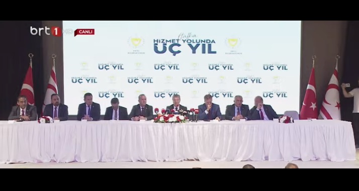 “Halka Hizmet Yolunda Üç Yıl” basın toplantısı başladı – BRTK