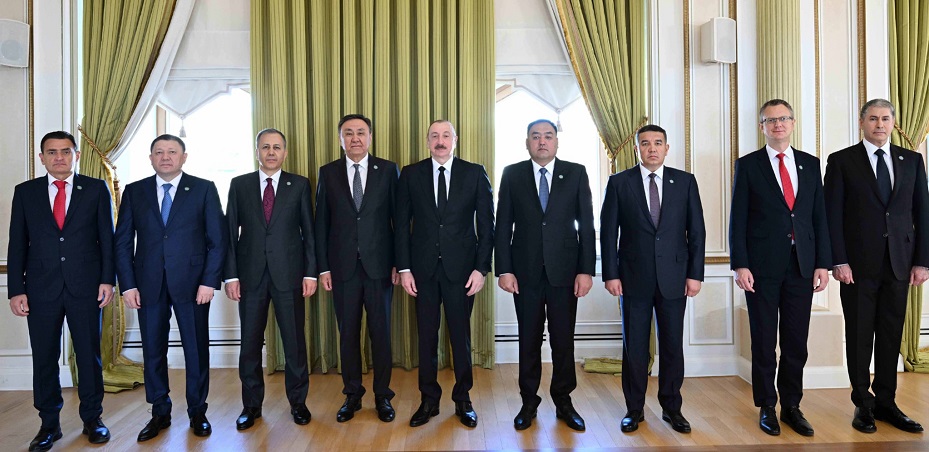 Aliyev, Türk devletlerinin içişleri bakanlarını kabul etti. Kabulde İçişleri Bakanı Dursun Oğuz da yer aldı – BRTK