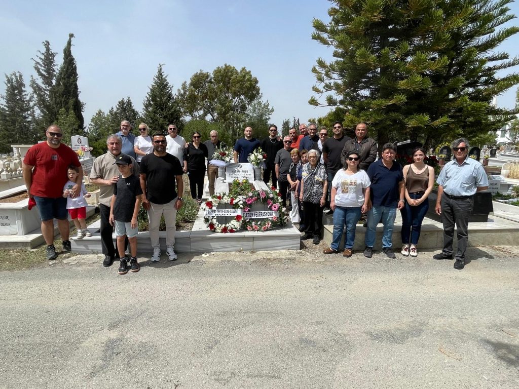 Hasan Ruso törenle anıldı. Kabri başındaki törene ailesi, sevenleri ve spor camiası katıldı – BRTK