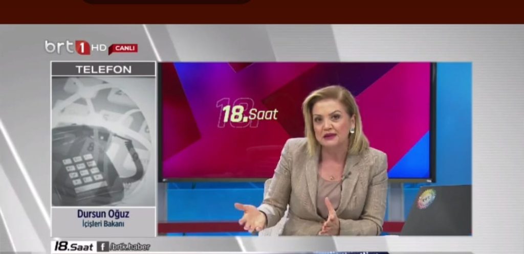 İçişleri Bakanı Oğuz BRT’ye konuṣtu:”Çaresiz oturup, inşaat sektörünü kapatıp bekleyelim mi?” – BRTK