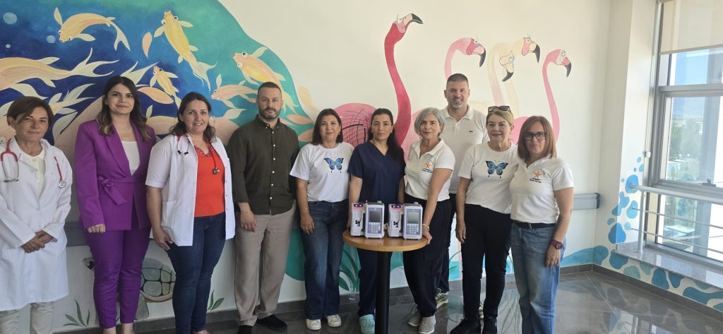 Nasıfoğlu umut olmaya devam ediyor….Onkoloji Hastanesi Çocuk Bölümü’ne infüzyon pompası bağışlandı – BRTK