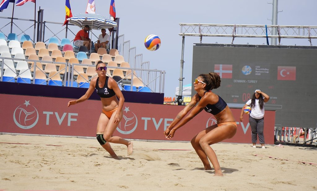 Merve Çelebi – Yaren Sencel, CEV Ulusal Cup’ta