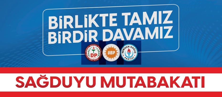 UBP, DP ve YDP’den “Sağduyu Mutabakatı” etkinliği – BRTK