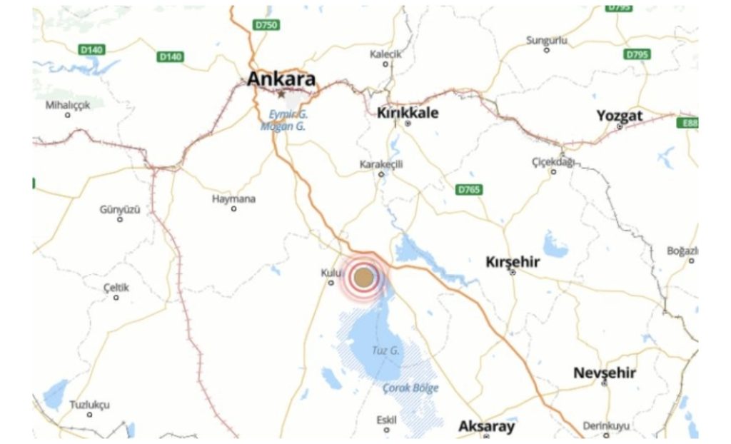 Konya’da 5,2 büyüklüğünde deprem – BRTK