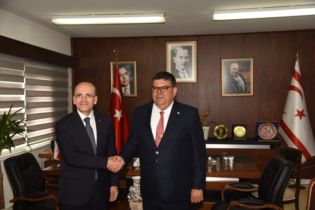 Maliye Bakanı Berova, Türkiye Cumhuriyeti Hazine ve Maliye Bakanı Şimşek’i kabul etti – BRTK