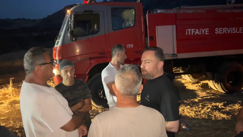 Bakan Hüseyin Çavuş, yangın bölgesinde incelemelerde bulundu – BRTK