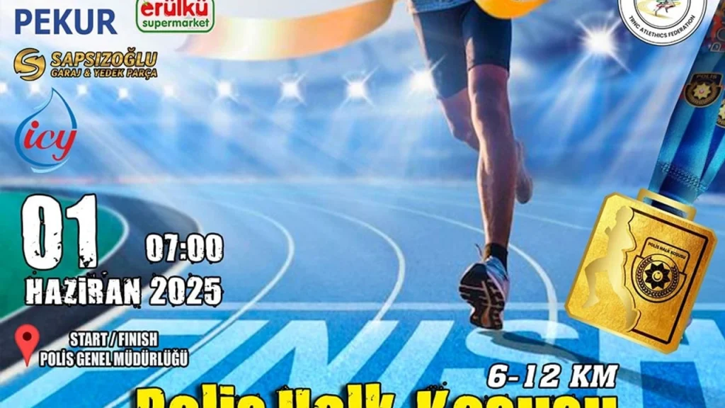 “3’üncü Polis-Halk Koşusu” pazar günü Lefkoşa’da yapılacak… Bazı güzergahlar trafiğe kapatılacak – BRTK
