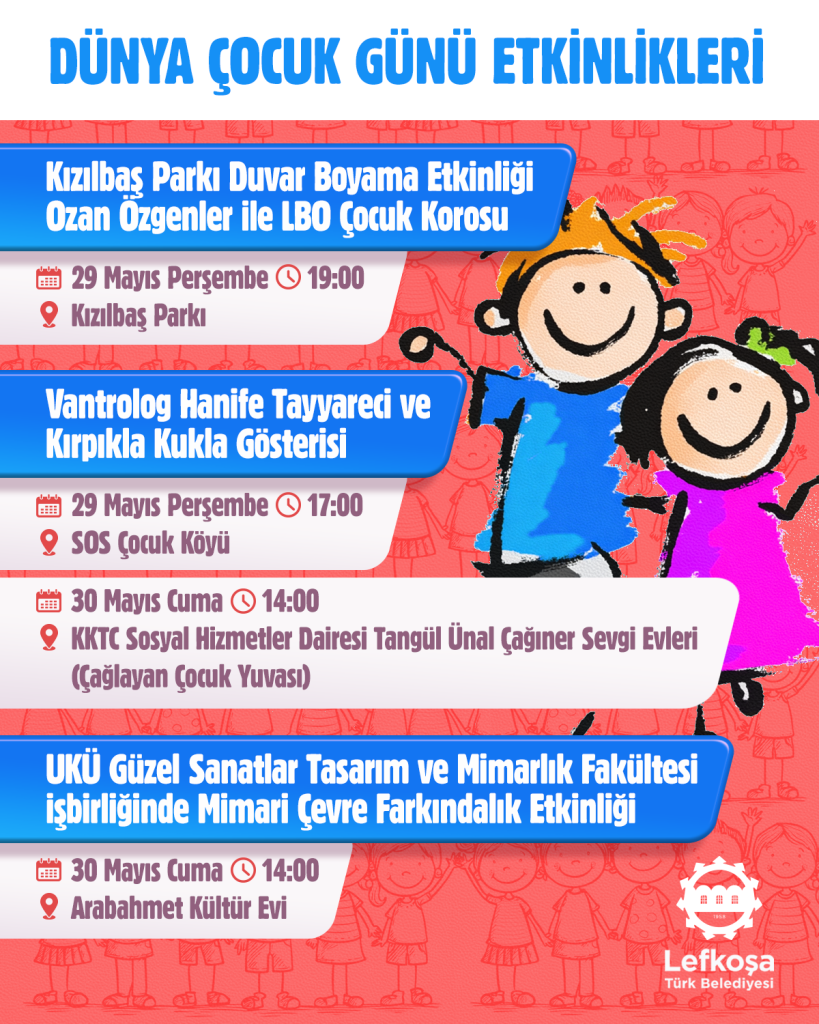 LTB,1 Haziran Dünya Çocuk Günü’nü çeşitli etkinliklerle kutluyor – BRTK