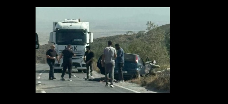 Girne-Değirmenlik yolunda korkutan kaza – BRTK