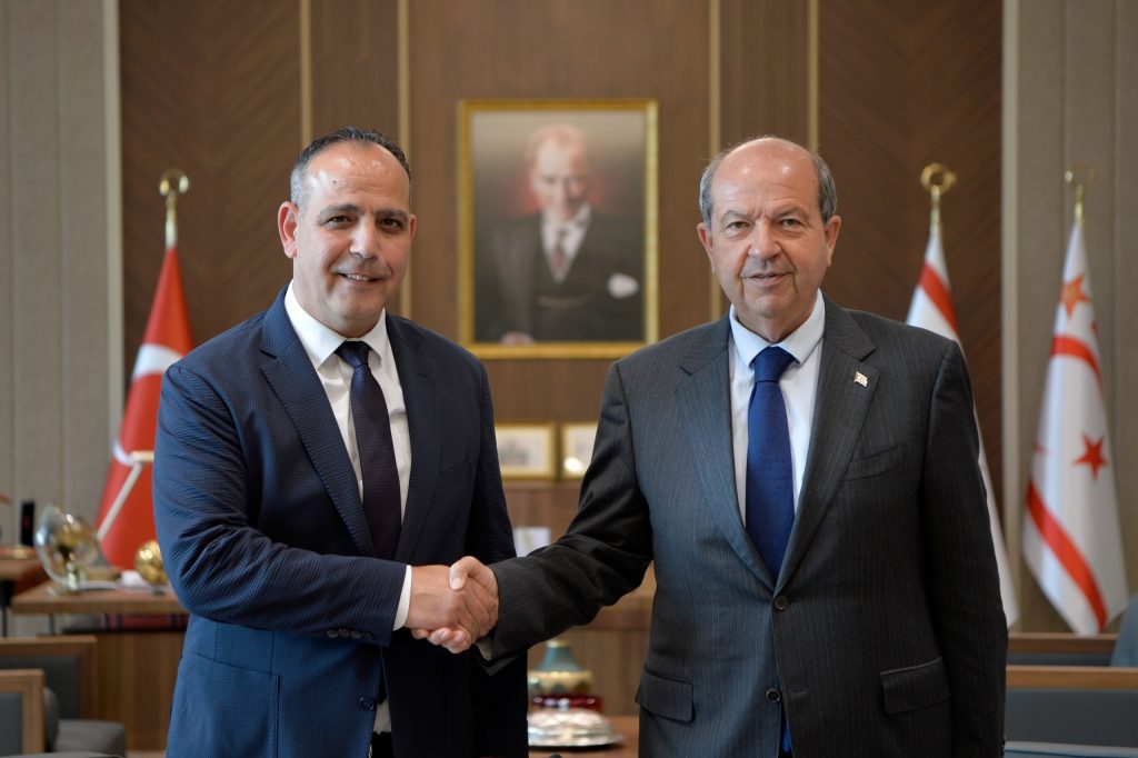 Cumhurbaşkanı Tatar, LTB Başkanı Harmancı’yı kabul etti – BRTK