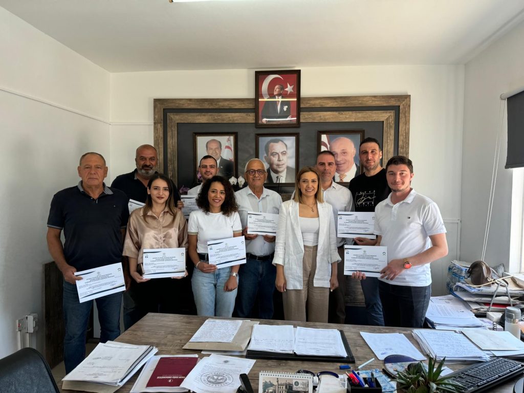 İş Sağlığı ve Güvenliği İnşaat Uzmanlık Sertifikaları düzenlenen törenle verildi – BRTK