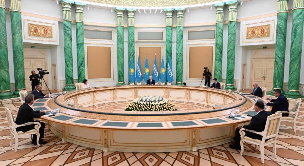 Tokayev, Öztürkler’in da aralarında olduğu TÜRKPA üyesi ülkelerin meclis başkanlarını kabul etti – BRTK