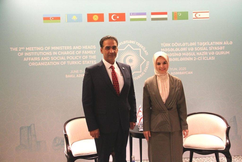 Gardiyanoğlu Türkiye Aile ve Sosyal Hizmetler Bakanı Göktaş ile Bakü’de bir araya geldi – BRTK