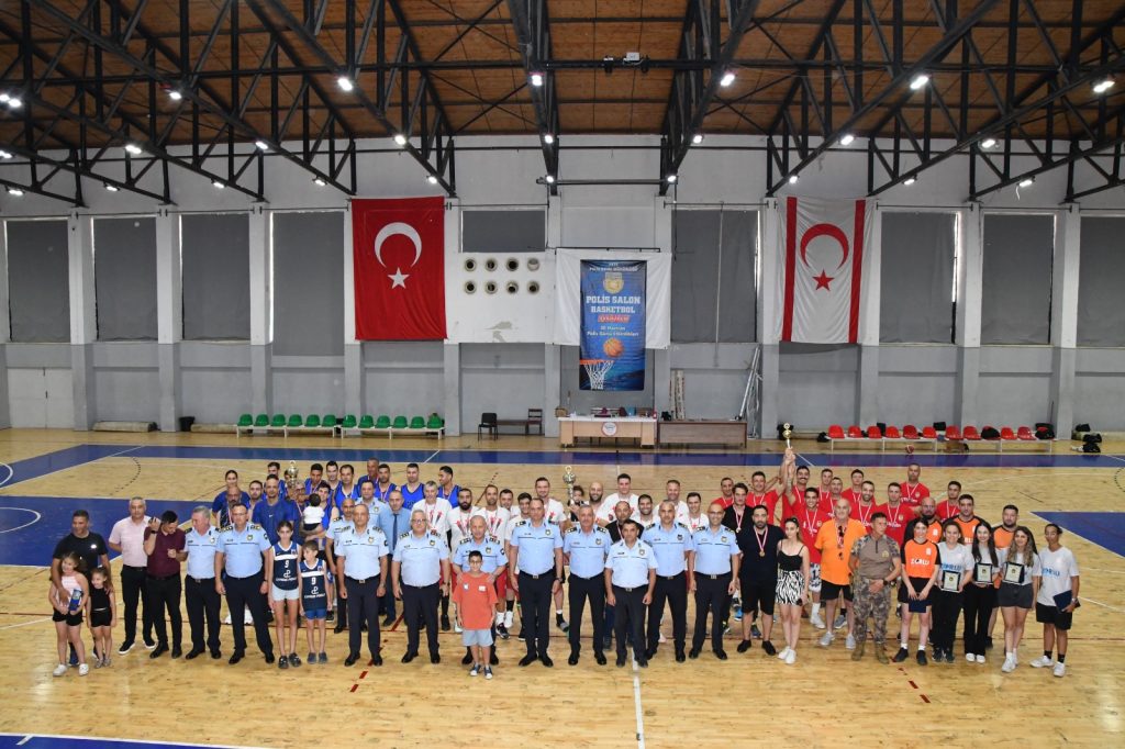 6. Polis Basketbol Turnuvasının şampiyonu Lefkoşa Polis Müdürlüğü takımı oldu – BRTK