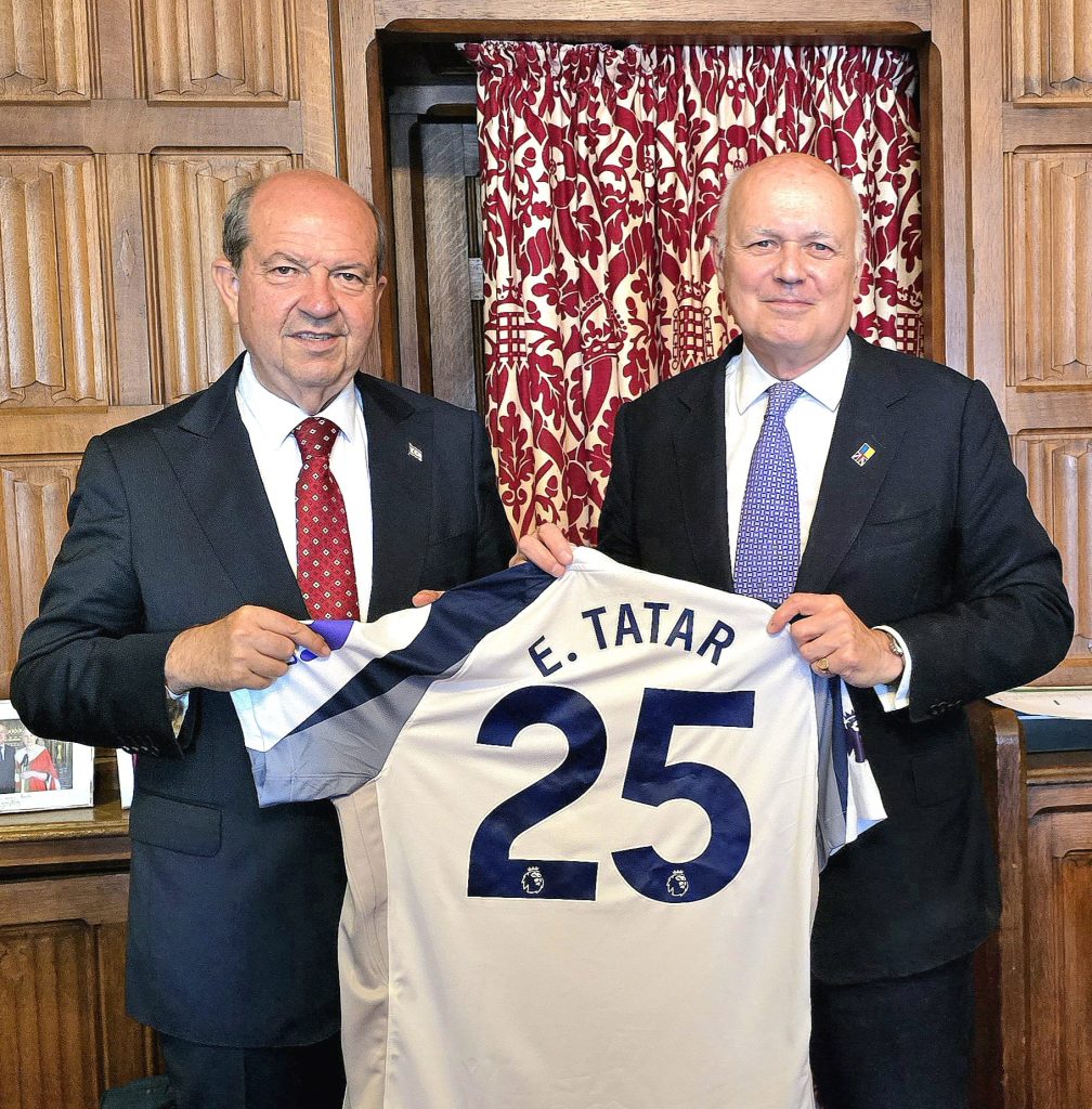 Cumhurbaşkanı Tatar, milletvekili Sir Iain Duncan Smith ile görüştü – BRTK