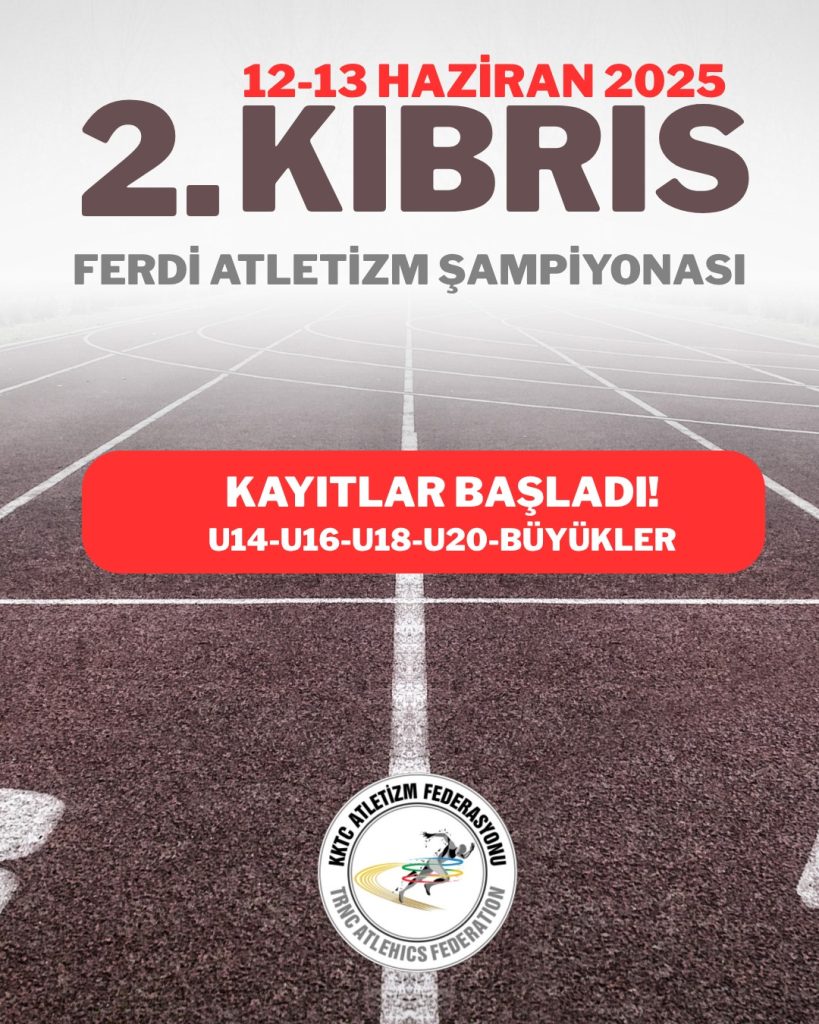 Atletizmde “Kıbrıs Ferdi Şampiyonası” – BRTK