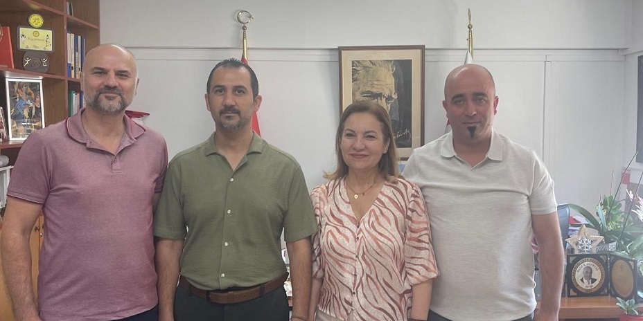 Kültür Dairesi Müdürü Türk Dünyası Edebiyat ve Kitap Festivali’ne katılan öğretim görevlilerini kabul etti – BRTK