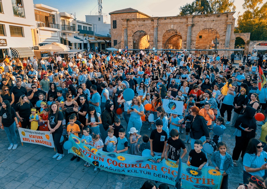 Dünya Çocuk Günü Gazimağusa Kaleiçi’nde kutlandı – BRTK