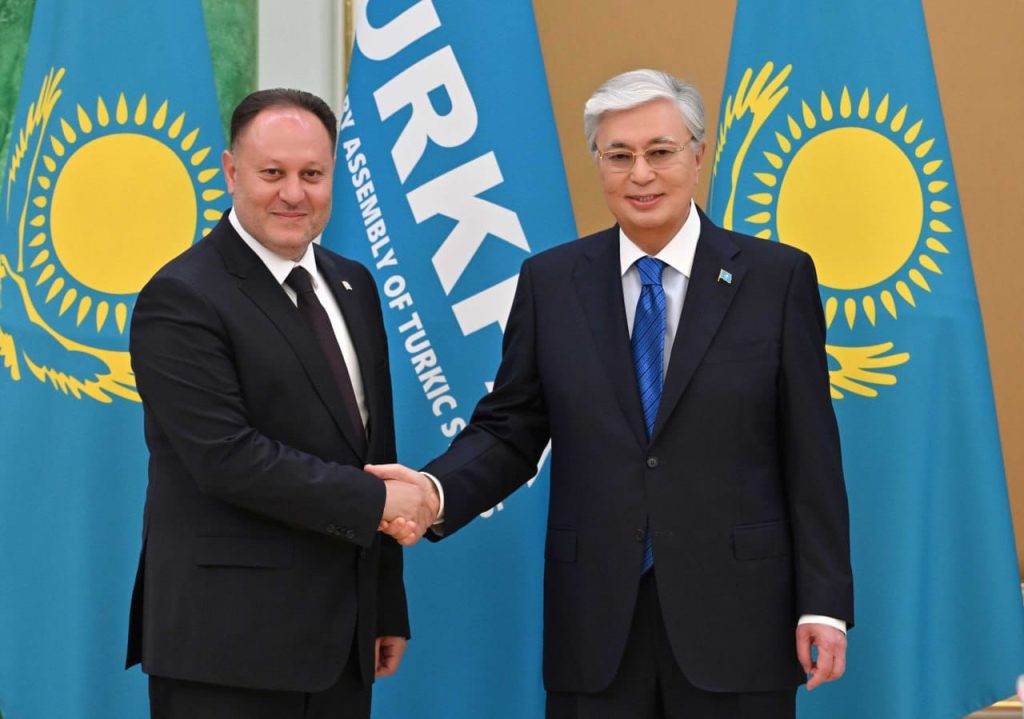 Öztürkler, TÜRKPA heyet başkanları ile birlikte Kazakistan devlet başkanı tarafından kabul edildi – BRTK