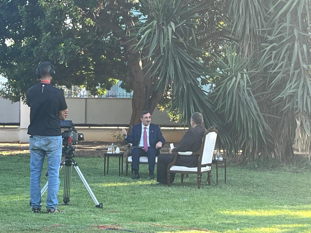 TC Cumhurbaşkanı Yardımcısı Yılmaz, BRT’de Özel Yayına katıldı – BRTK