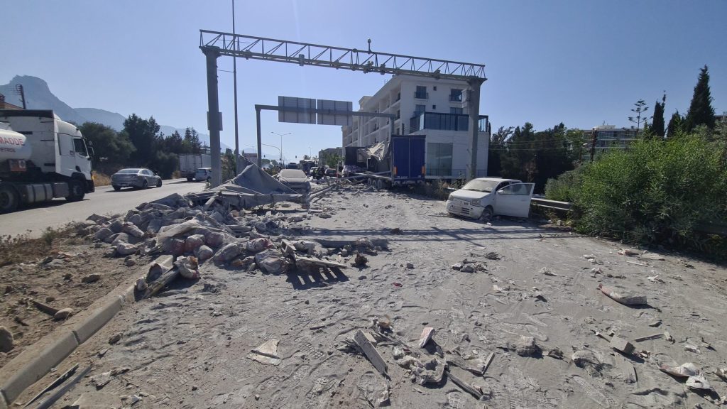 Girne’de korkutan kaza – BRTK