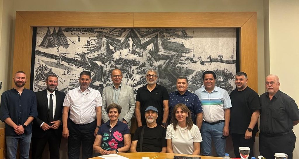 MOK, bina toplantısı yaptı, ziyaret yapan CTP Spor Komitesi’yle görüştü – BRTK