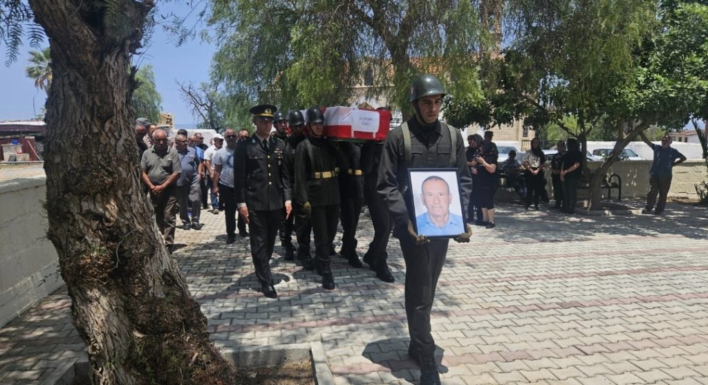 1974 Gazisi Ali Koşar askeri törenle son yolculuğuna uğurlandı – BRTK