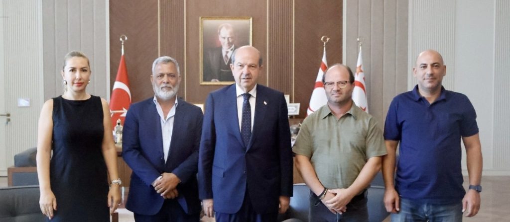 Cumhurbaşkanı Tatar, Kıbrıs Türk Taşınmaz Mal Değerlendirme Uzmanları Derneği’ni kabul etti – BRTK