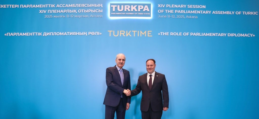 Öztürkler TBMM Başkanı Kurtulmuş ile – BRTK