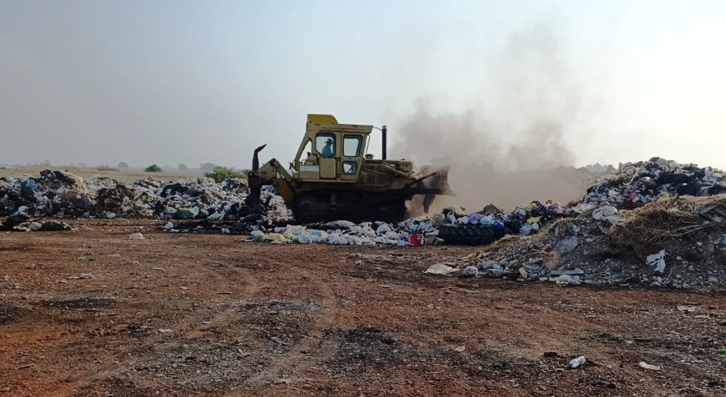 Beyarmudu çöplüğünde ıslah çalışması başladı – BRTK