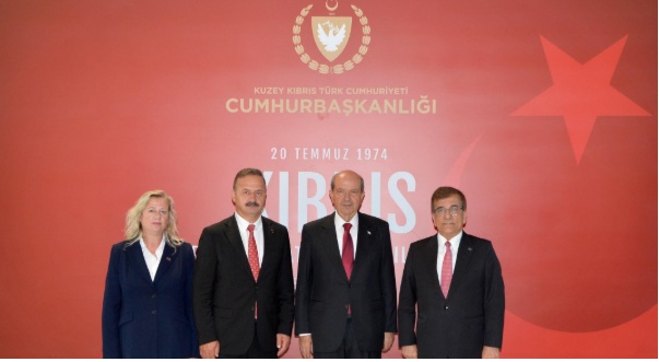 Cumhurbaşkanı Tatar, Anahtar Parti Heyetini kabul etti – BRTK