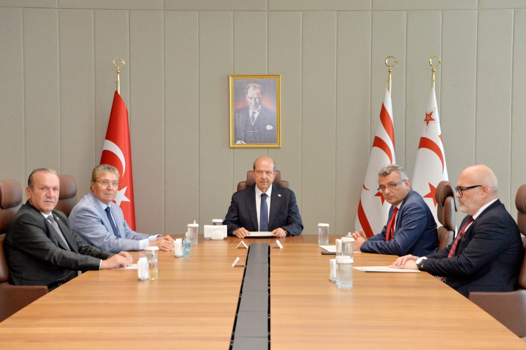 Cumhurbaşkanı Tatar’ın Meclis’te temsil edilen siyasi partilerle görüşmesi sona erdi – BRTK